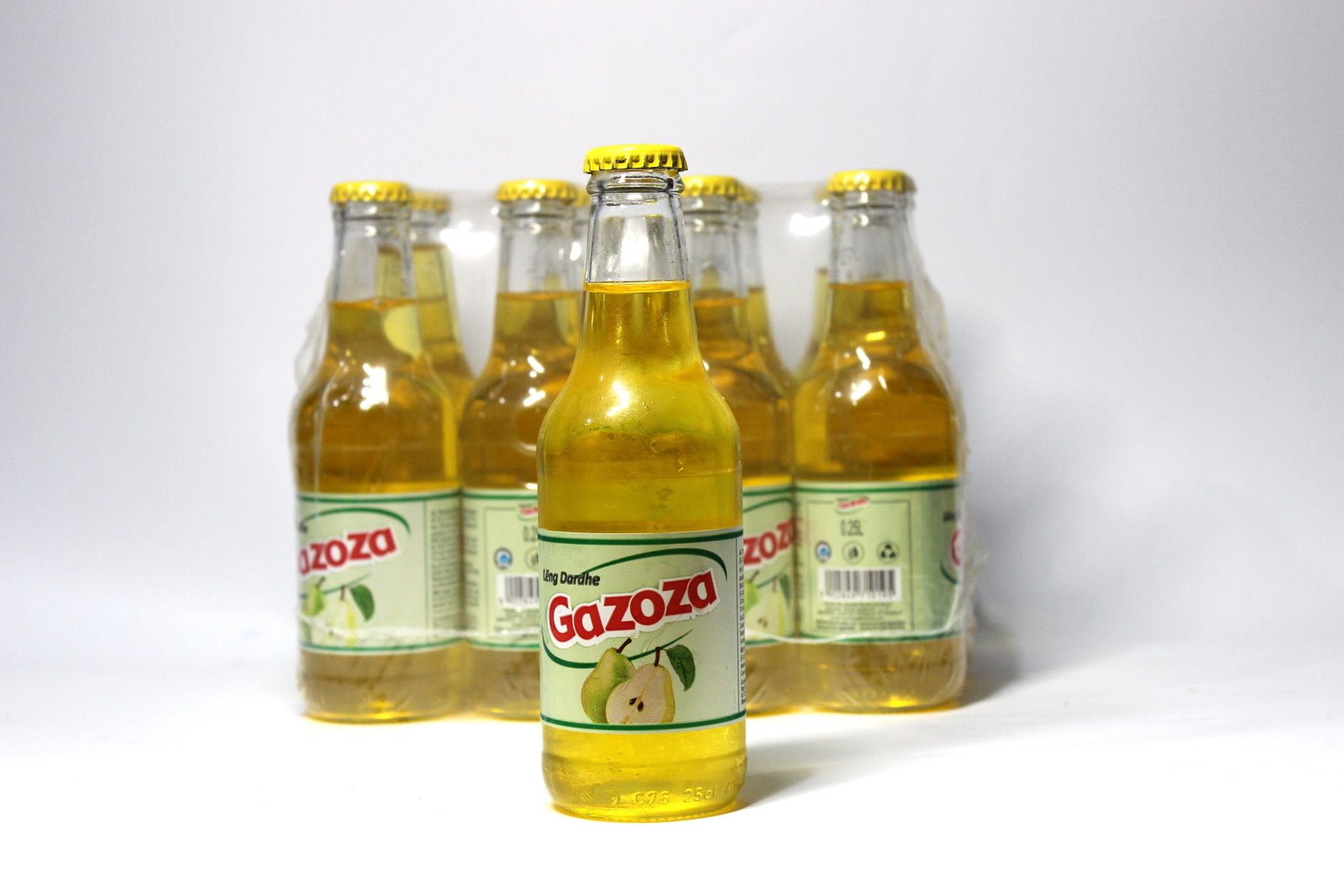 Gazoza Lëng Dardhe  0.25l  12/1